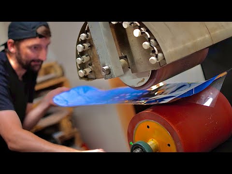 HOW A SKATEBOARD IS MADE!