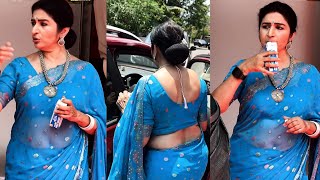 Neena Kurup Unseen Saree Latest Malayalam Actress
