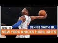 Dennis Smith Jr. New York Knicks Highlights (2018-19 NBA Season)
