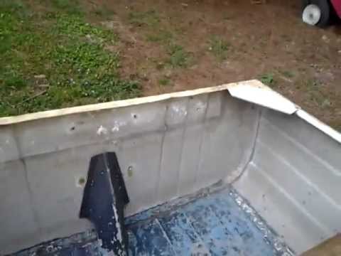 transom replacement - YouTube
