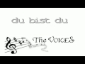 du bist du / www.the-voices.npage.de