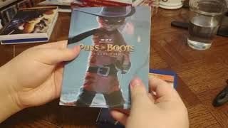 Puss In Boots The Last Wish Target Exclusive Blu-Ray Unboxing