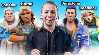 Ajanlarında Usta 5 Youtuber Vs 5 İmmortal Valorant