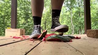 Stomping A Watermelon With My Converse