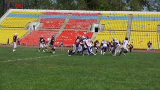 Видео Американский футбол: Барсы - Сталевары (Архив 2014, 12-20) от Barsy Bishkek, Уачипато, Чили