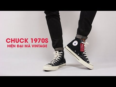 Muốn hiện đại mà vẫn muốn vintage, hãy mua Converse 1970s