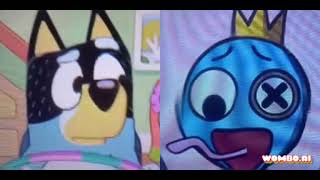Wombo.ai Bluey Dad & Blue