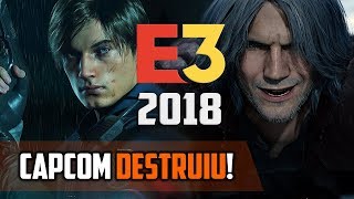 CAPCOM detonou na E3 2018! - Gameplay de RESIDENT EVIL 2 Remake e Devil May Cry 5 CAPCOM detonou na E3 2018! - Gameplay de RESIDENT EVIL 2 Remake e Devil May Cry 5