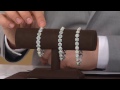 6.30 ct tw Ethiopian Opal 8" Sterling Tennis Bracelet with Alberti Popaj