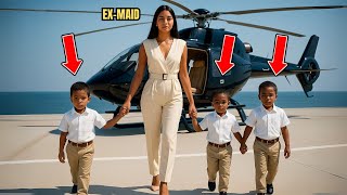 Latina Pregnant Maid Shockingly Returns With Triplets By Helicopter