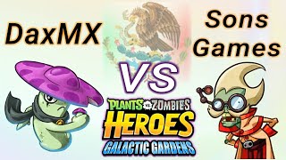 PvZ Heroes | DaxMX vs SonsGames la Batalla del Siglo!!