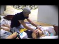 Kätlin gets a massage