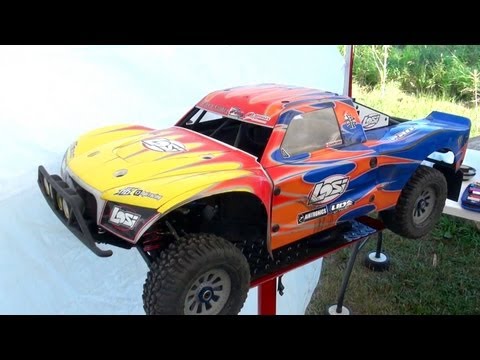 RC ADVENTURES - DiRTY iN THE BONE (PT 2) - 40lb LOSI 5ive T Gas Powered 4X4 TRUCKS