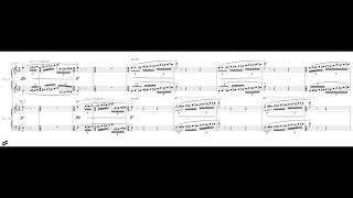 II. "Ring twice" for J.S.Bach from 《Four Scenes》for 2 Pianos (2017)