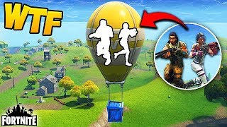 HIDING INSIDE A SUPPLY BALLOON? - Fortnite Funny Fails and WTF Moments! #173 (Daily Moments)