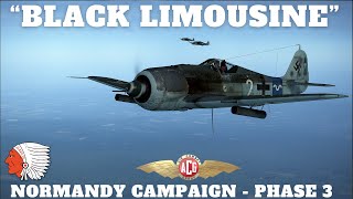 Black Limousine Acg Normandy 1944 Campaign-Phase 3 Mission 13.Jg54 Kondor Il-2 Great Battles