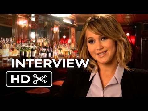 American Hustle Interview - Jennifer Lawrence (2013) - Bradley Cooper Movie HD
