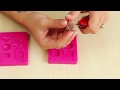 Gumki do ścierania DIY czekoladki - Kutsuwa eraser kit
