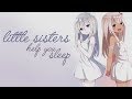 [ASMR] Twin Little Sisters Help You Sleep [Voice Acting] [Binaural] [Soft Sleeping Sounds]