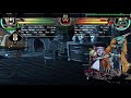 Skullgirls ALPHA Marie double snap with taunt (No assists)