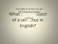 subject