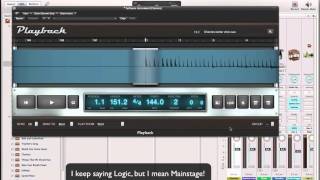 Mainstage: Syncing Midi Clock Signal to Backing Tracks/Click and more