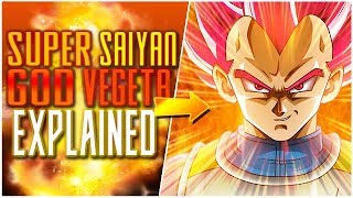 Super Saiyan God VEGETA EXPLAINED
