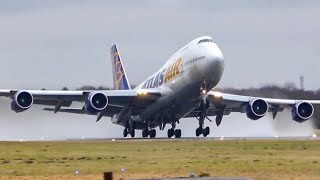 (4K) 100 planes landing and take off in 1 HOUR! The best of plane spotting 2018!