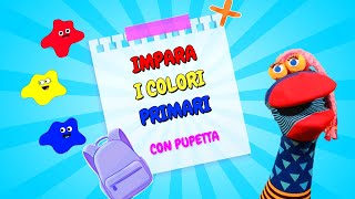 I Colori Primari Per Bambini - Canzone Con Gioco Interattivo