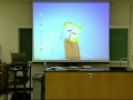 Halloween 2010: Math Teacher has trouble playing a video in class