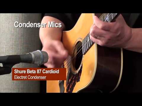 Recording Acoustic Guitar—Comparisons of Dynamic, Condenser, and Ribbon Mics on Acoustic Guitar