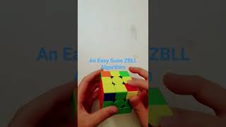 An Easy Zbll Sune Algorthim