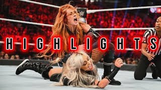 Liv Mogan Vs Becky Lynch Raw Womens Championship Day 1 2022 Highlights