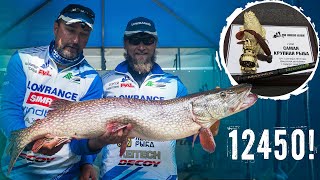 Рекордная щука Pro Anglers League. 12450 граммов!