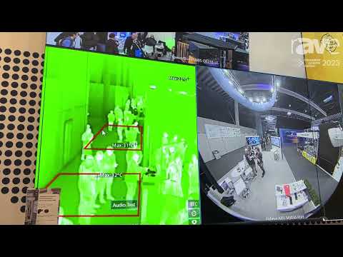 ISE 2023: ADI Global Exhibits Axis Surveillance Cameras + ADI Video Wall