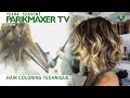 Техника нанесения блондора. How to color hair in blonde парикмахер тв parikmaxer.tv