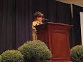 Lynn Morris Distinguished Achievement Award Acceptance Speech