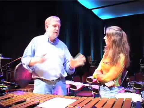 Dame Evelyn Joe Schwantner Discuss 'Percussion Concerto'