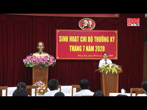 Sinh hoạt chi bộ thường kỳ tháng 7 năm 2020