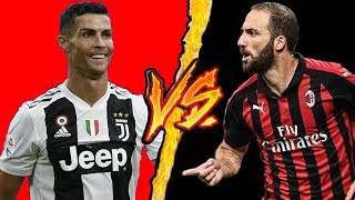 Ronaldo VS Higuain (Juventus VS Milan) - Battaglia Rap (Parodia Capo Plaza - Tesla Sfera Ebbasta)