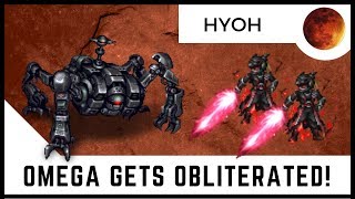 Hyoh Takes on Omega! Wilhelm, Fina, Nichol, Awakened Rain | FFBE