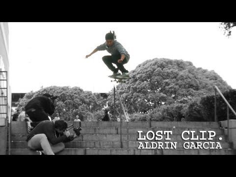 Aldrin Garica Skateboarding Lost Clip #7 Ollie Over Rail 5.0 Handrail JKwon