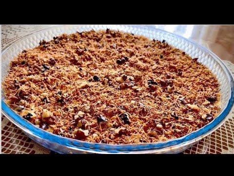 HOW TO MAKE CRISPY KADAYIF PUDDING HOW TO MAKE CRISPY KADAYIF PUDDING