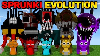 Minecraft Every Sprunki Evolution Full Movie Part 1