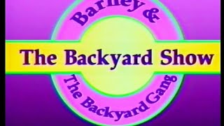 Barney Song Compilation The Backyard Show