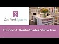 Crafted Spaces Ep. 14 - Keisha Charles Studio Tour download mp3 dan video Crafted Spaces Ep. 14 - Keisha Charles Studio Tour