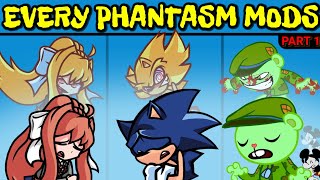 Friday Night Funkin All Phantasm Mods Sonic Vs Fleetway, Monika, Suicide Mouse, Flippy Fnf Mod