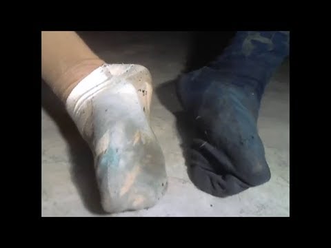 Giving dirty sock stinky sneaker socks