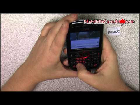 How to enter unlock code on INQ Chat 3G Telus or Koodo - www.Mobileincanada.com
