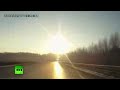 Meteorite cr meteor burned up over Russia around 0930 local time on February 15, 2013 Part 1